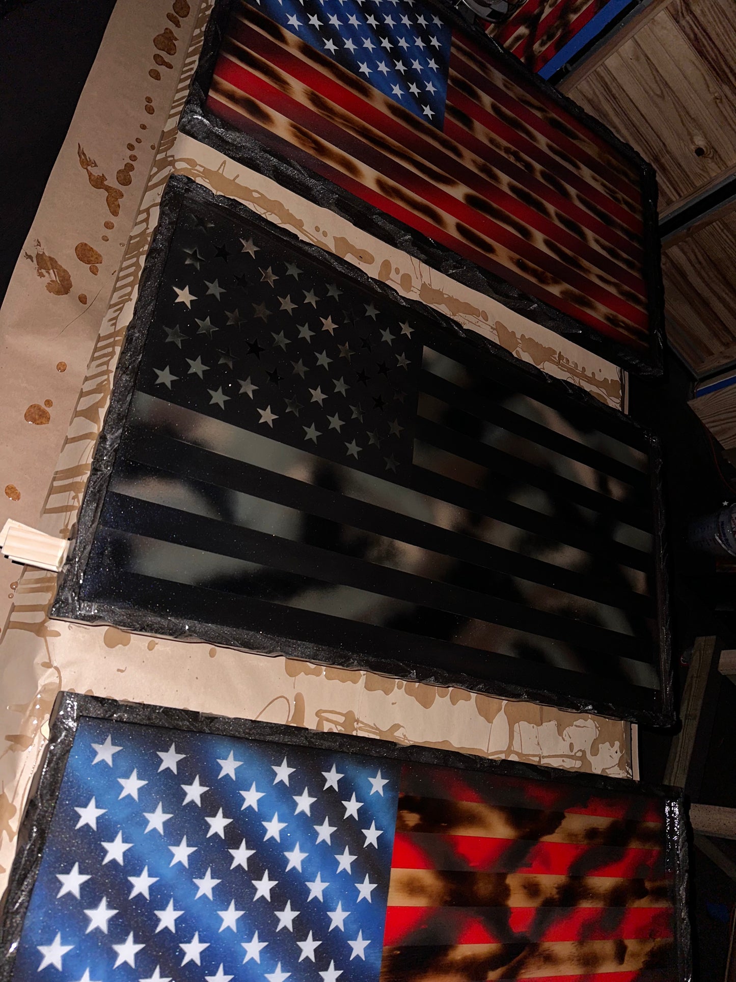 1 of 1 Limited Edition Rambo Series - with a Carved Border & Backlight Kit