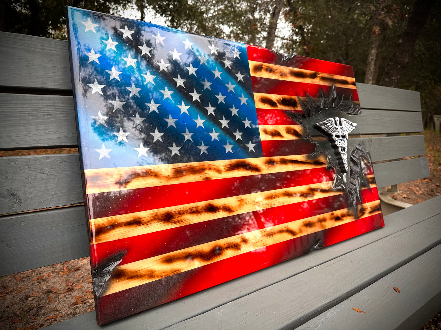RN Nurse Patch Series - American Flag