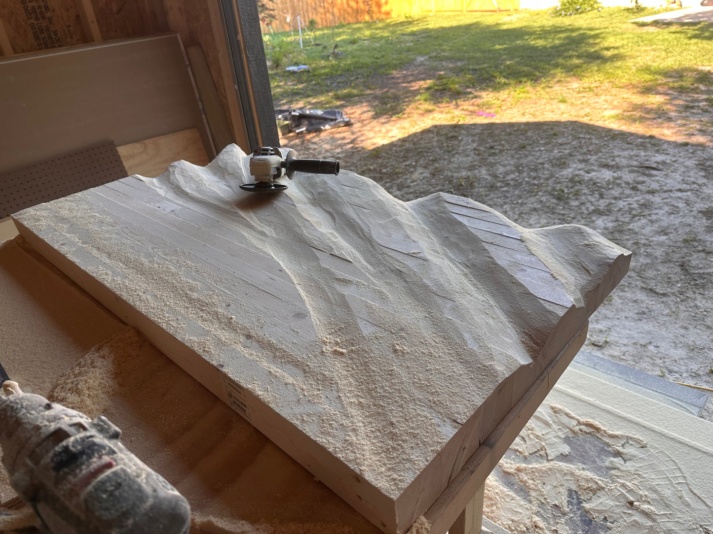 Wooden American Flag - Handmade, NO CNC, Made In America by an Army Veteran.