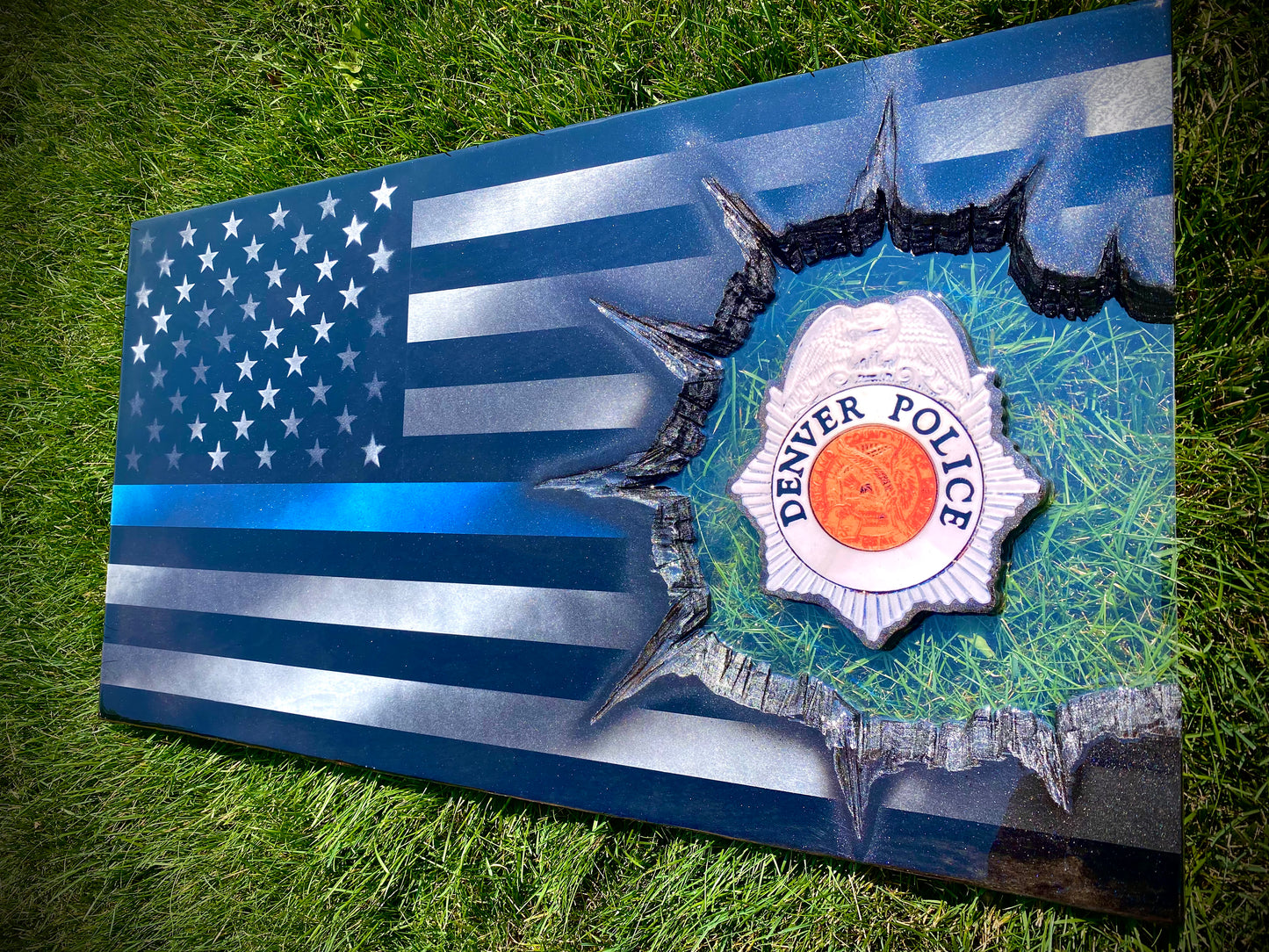 Midnight Thin Blue Line Patch Series