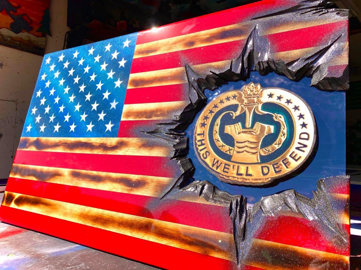 Drill Sergeant Patch Series - American Flag