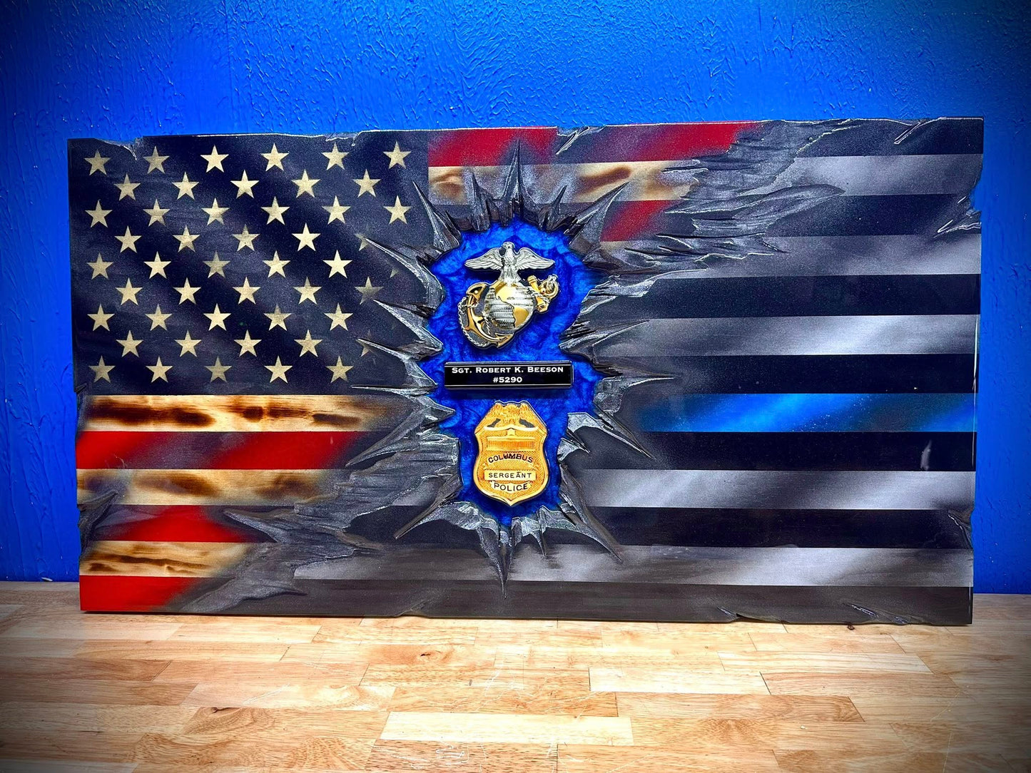 Antique Revenant / Midnight Thin Blue Line Split