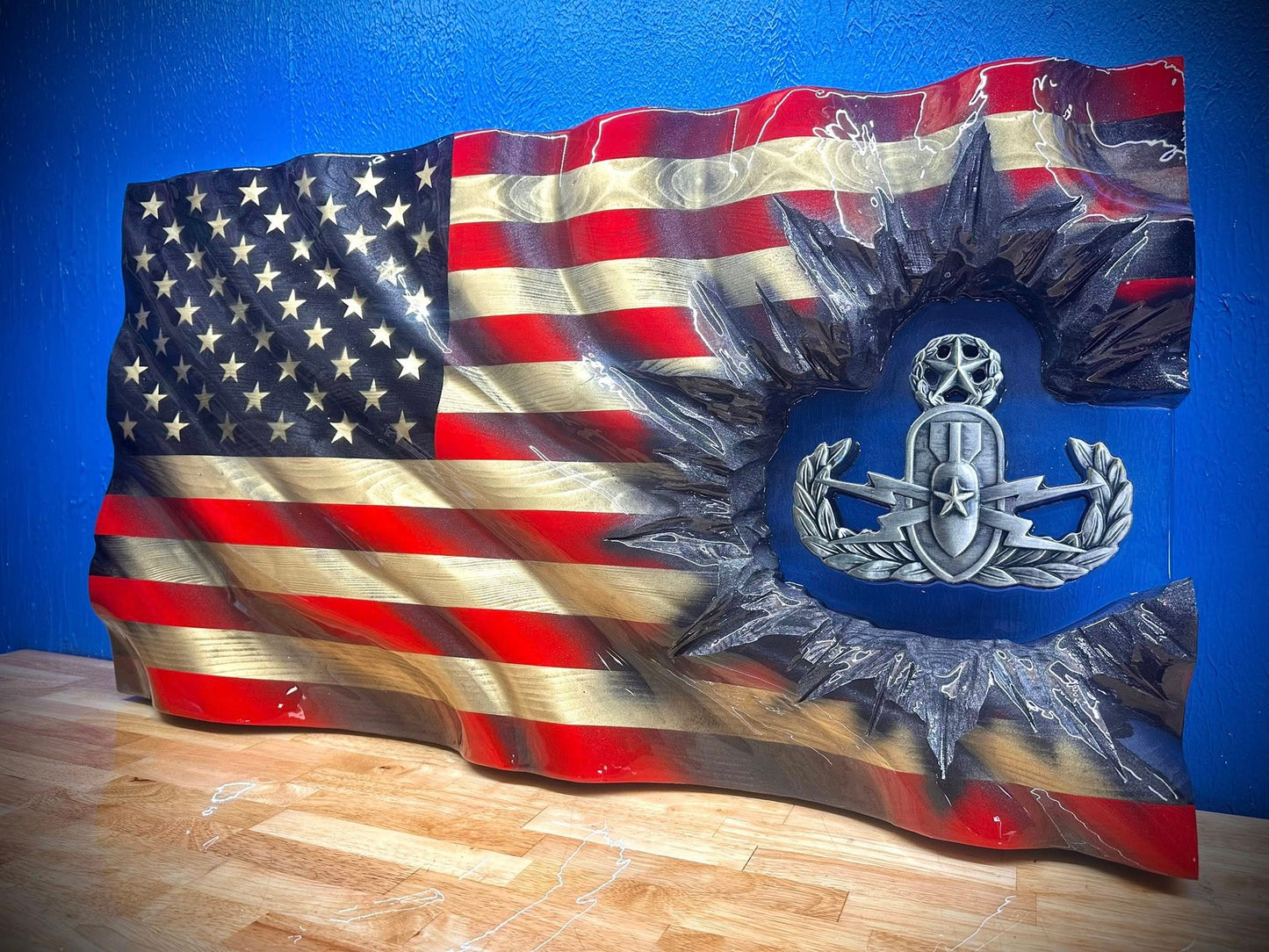 Revenant Master EOD WAVY American Flag Patch Series