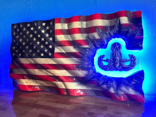 Revenant Master EOD WAVY American Flag Patch Series