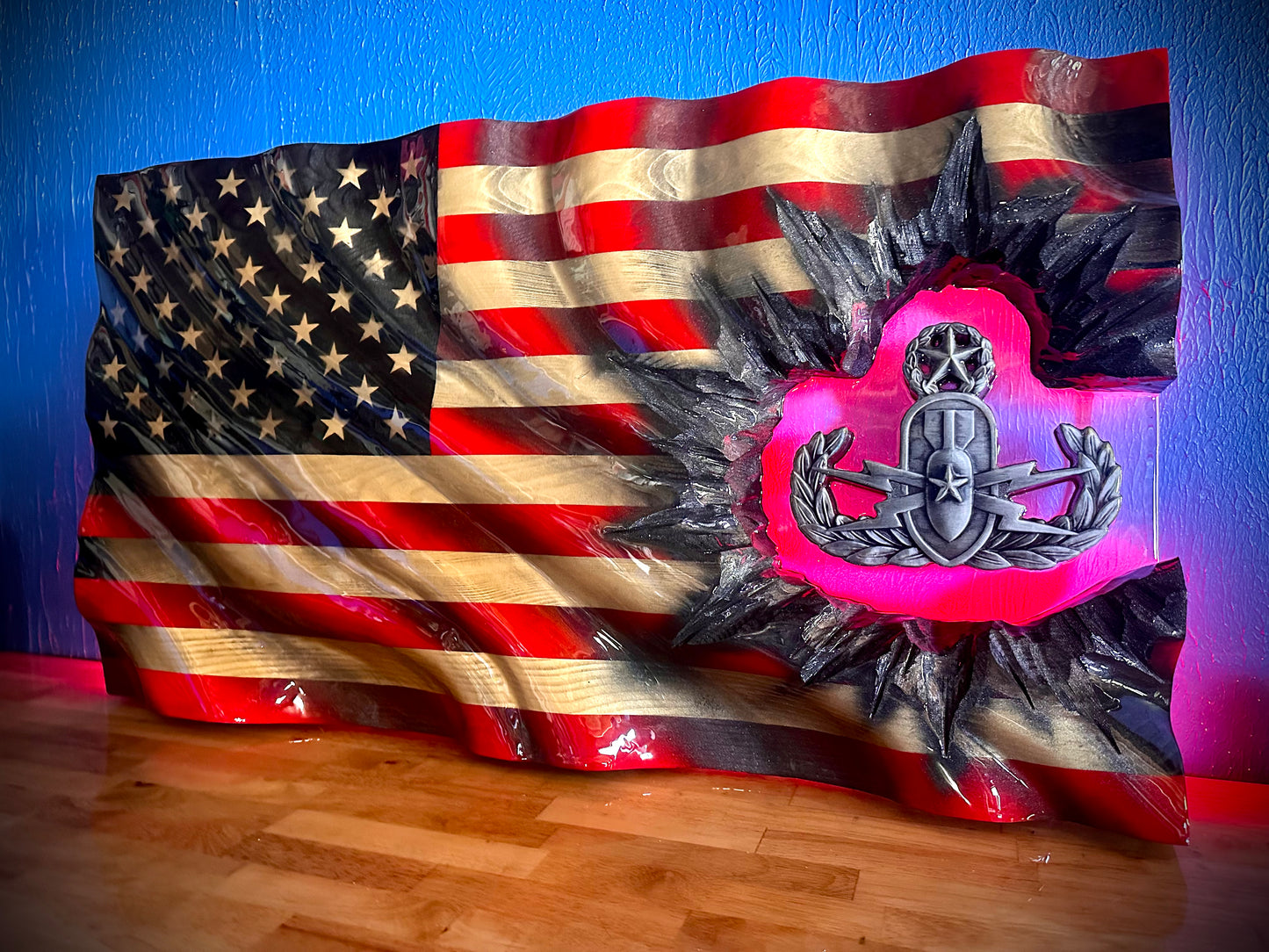 Revenant Master EOD WAVY American Flag Patch Series