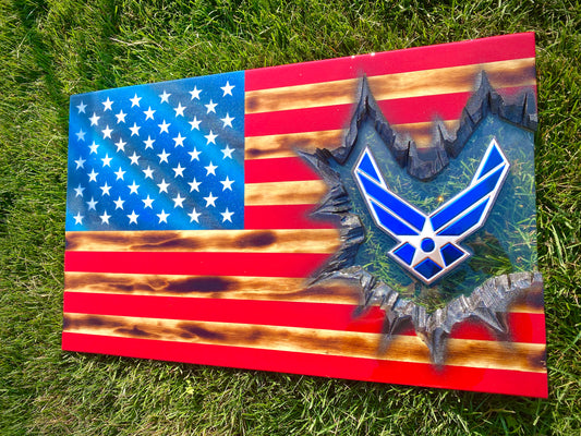 Air Force Patch Series - American Flag