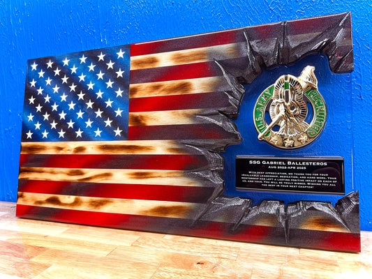 Army Golden Recruiter - Patch Series - American Flag
